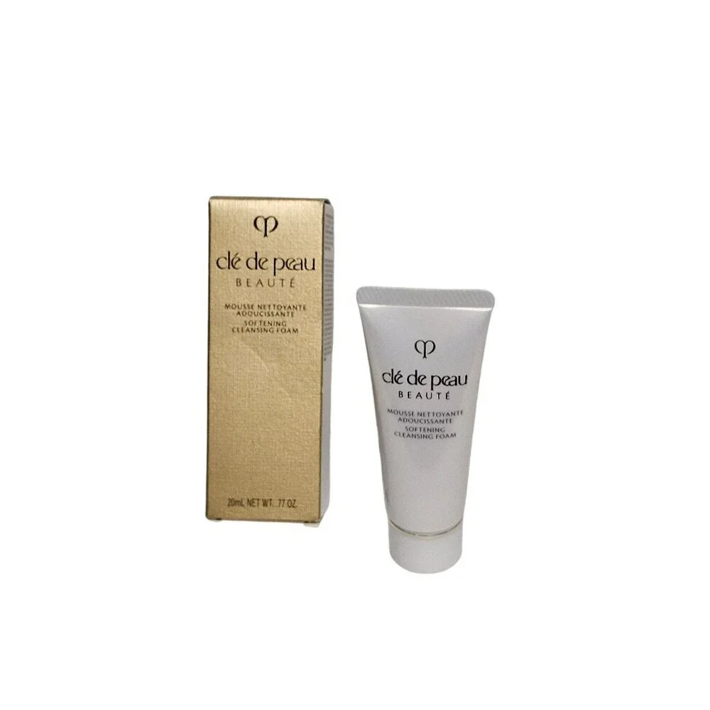 Cle de Peau Softening Cleansing Foam 0.77 oz.‎ 20 ml. Travel Size New in Box